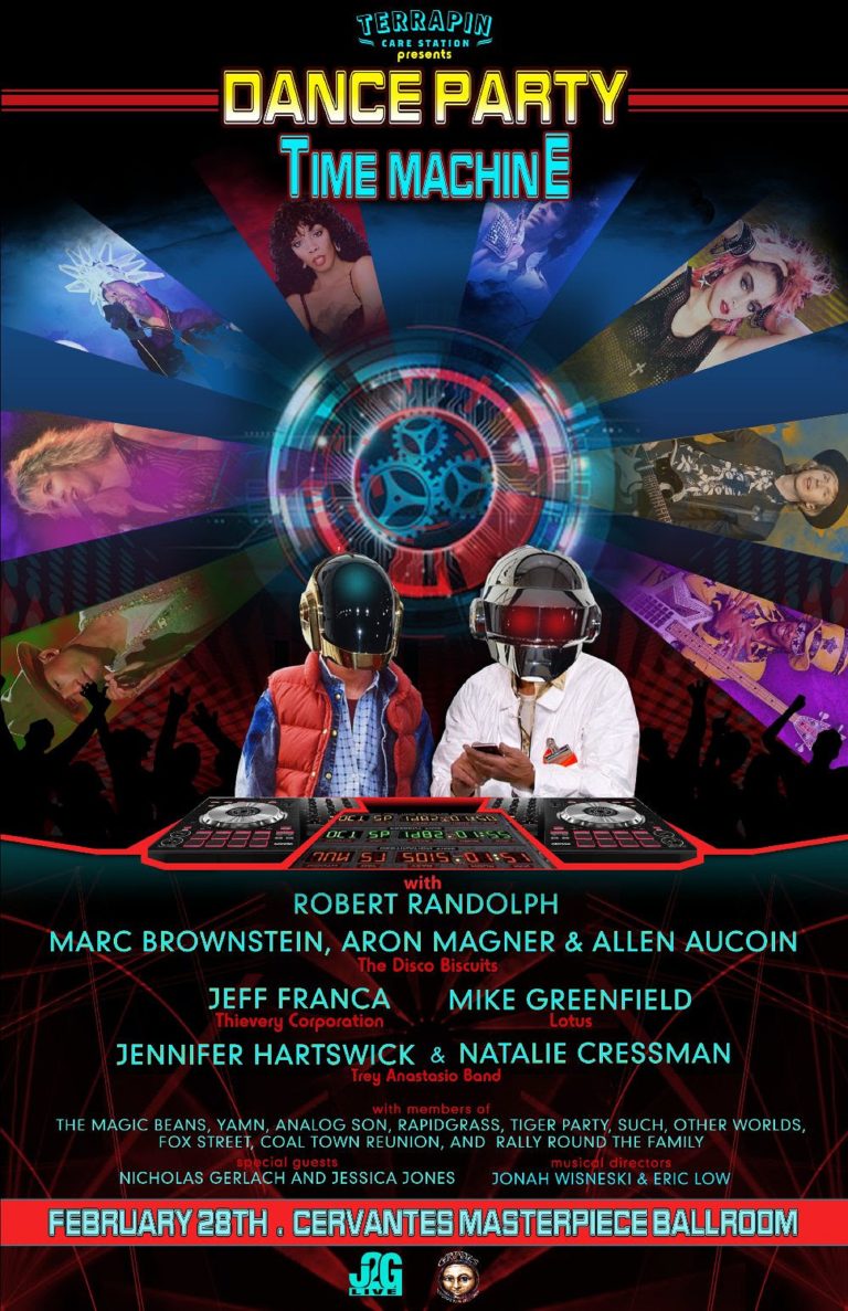 Dance Party Time Machine Announces Robert Randolph, Jennifer Hartswick, Natalie Cressman and more for 2020 return