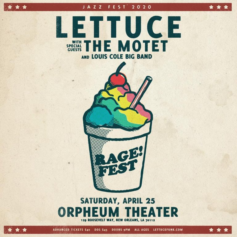 LETTUCE Announces RAGE!FEST 2020 – 5th Annual Jazz Fest After Show