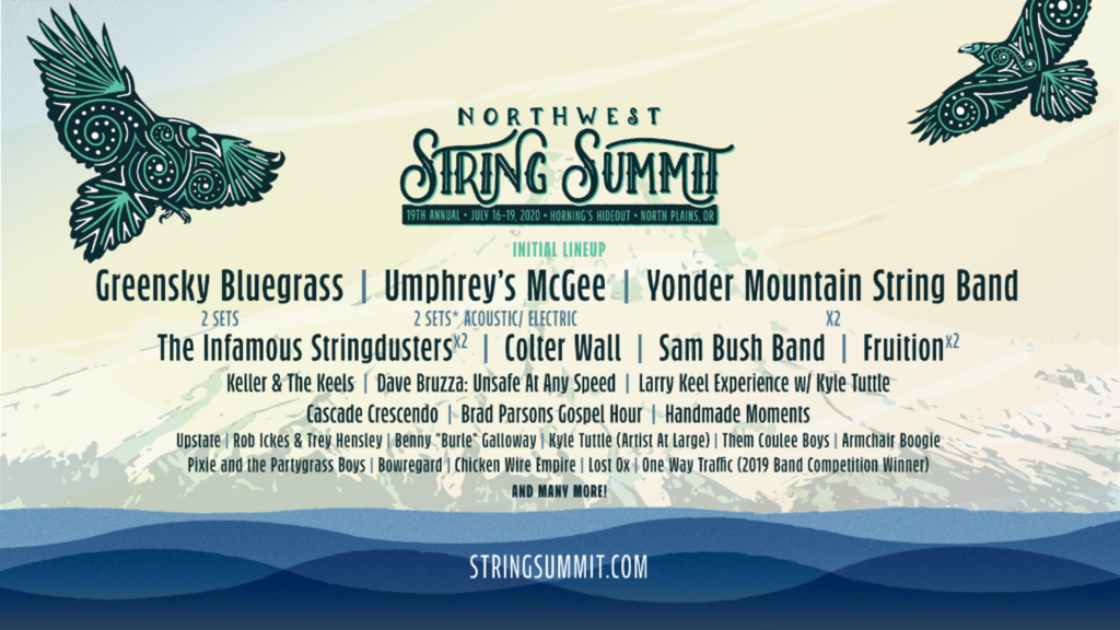 Northwest String Summit Announces Initial Lineup For 19th Annual Festival