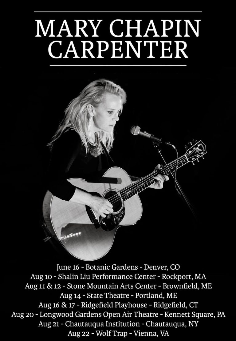 Mary Chapin Carpenter confirms extensive 2020 tour dates