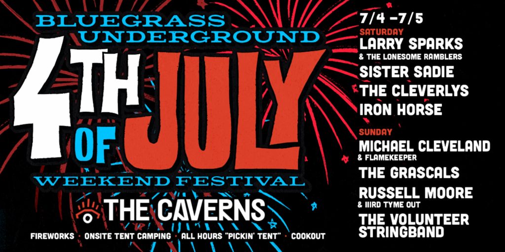 New Bluegrass Festival coming to The Caverns July 4th Weekend