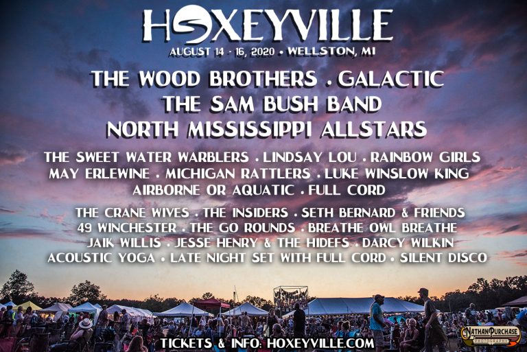Hoxeyville Music Festival 2020 Lineup Features The Wood Brothers, Galactic, Sam Bush Band, North Mississippi Allstars & More!