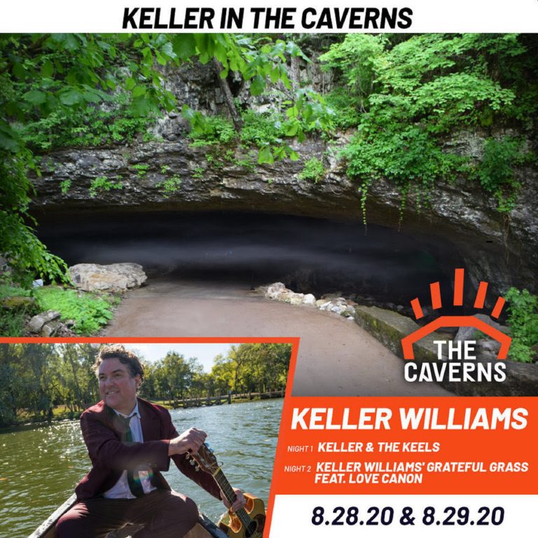 Keller Williams Announces Keller In The Caverns Experience Aug. 28 & 29