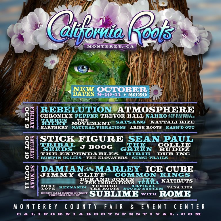 CALIFORNIA ROOTS MUSIC AND ARTS FESTIVAL ANNOUNCE NEW DATES OCTOBER 9–11, 2020