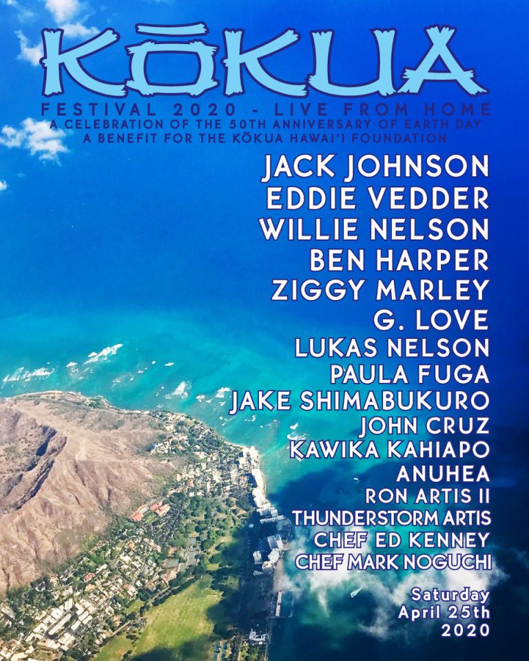 Kokua Festival – Live from Home TODAY