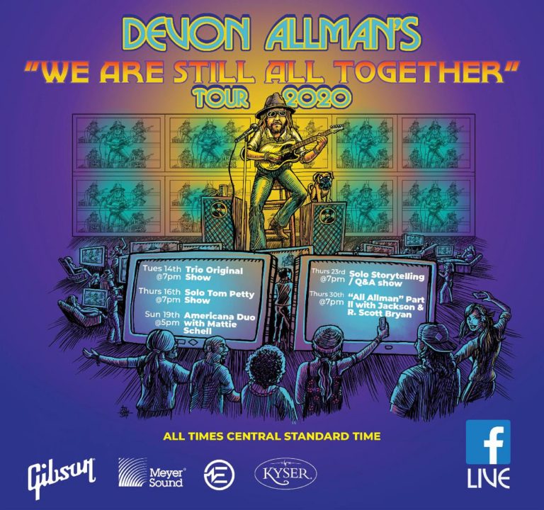 Devon Allman announces new dates for the "We Are Still All Together" tour