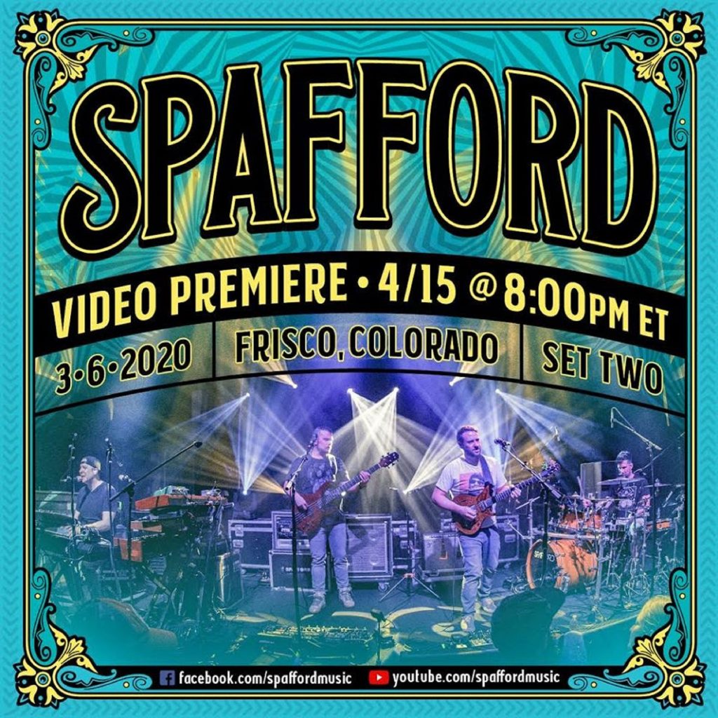Spafford to release brand new live footage