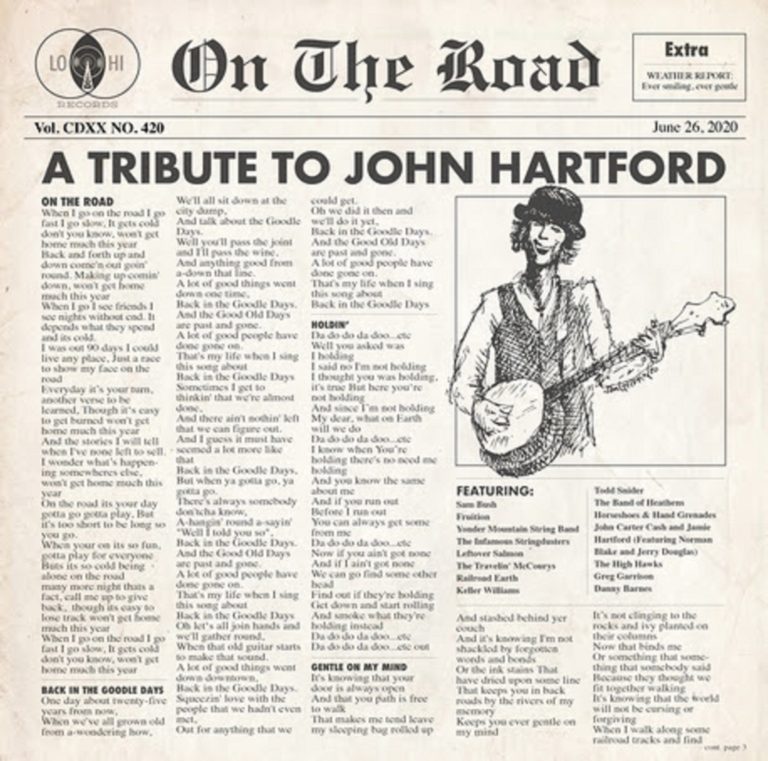 ON THE ROAD: A TRIBUTE TO JOHN HARTFORD to Benefit MusiCares – Out June 26th