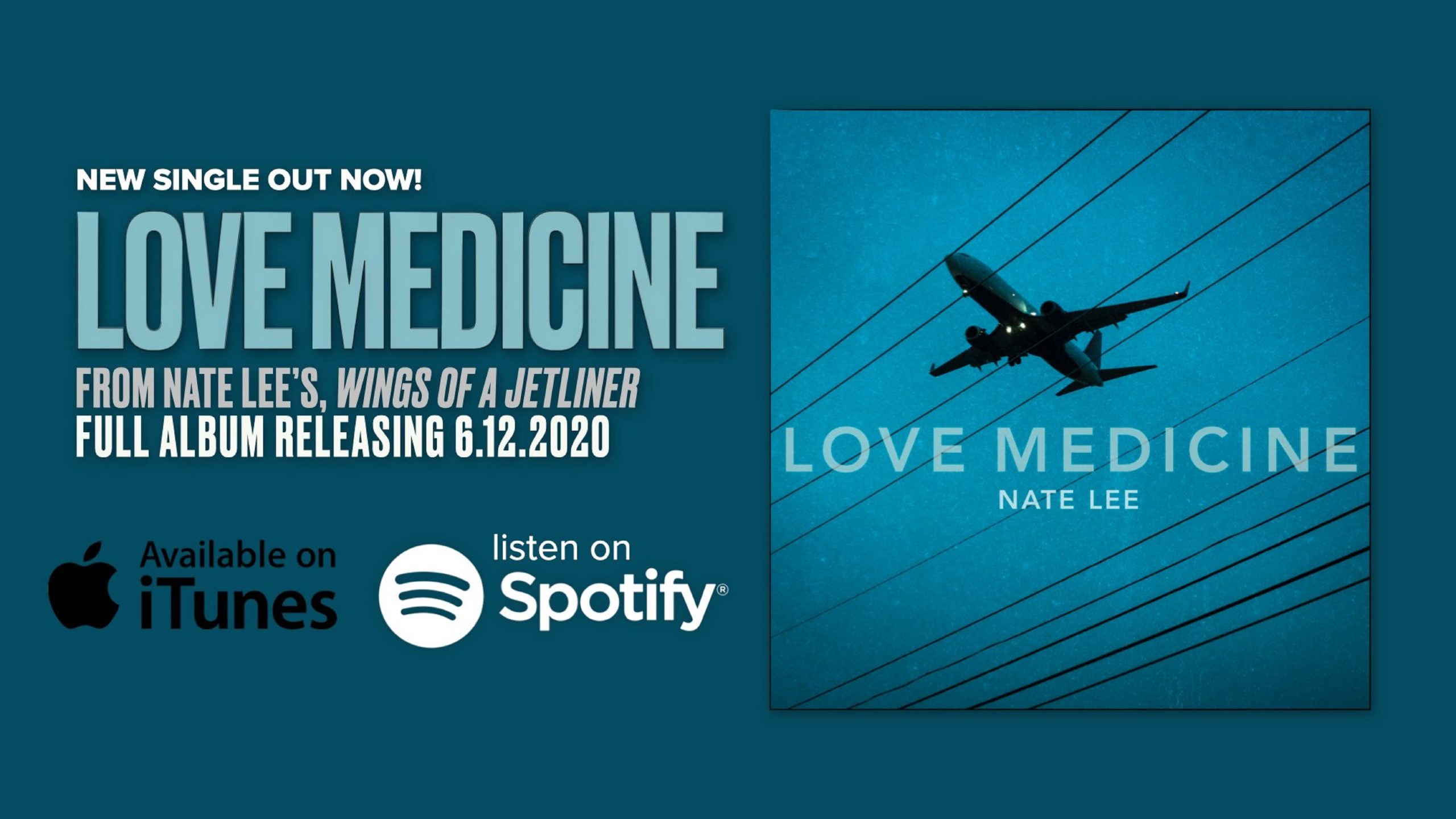 We Can All Use Some “Love Medicine” Right Now– New Single by Nate Lee Out Today