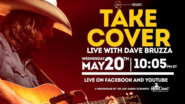 Dave Bruzza Goes Live with Take Cover