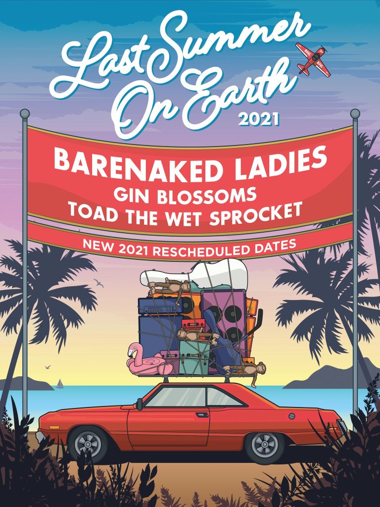 Barenaked Ladies announce postponement of 2020 'Last Summer On Earth' tour to 2021