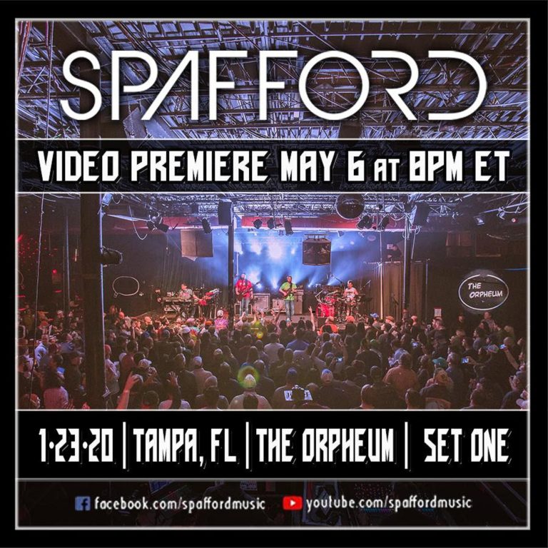 Spafford shares never before seen show footage
