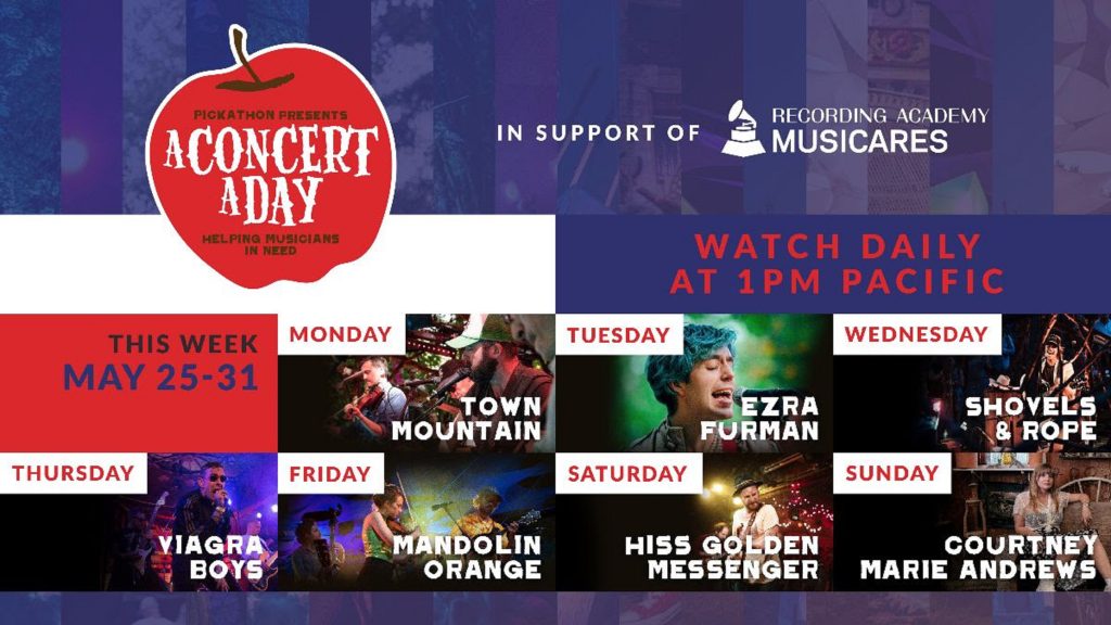 Pickathon Presents A Concert a Day Week 8 (May 25-31)