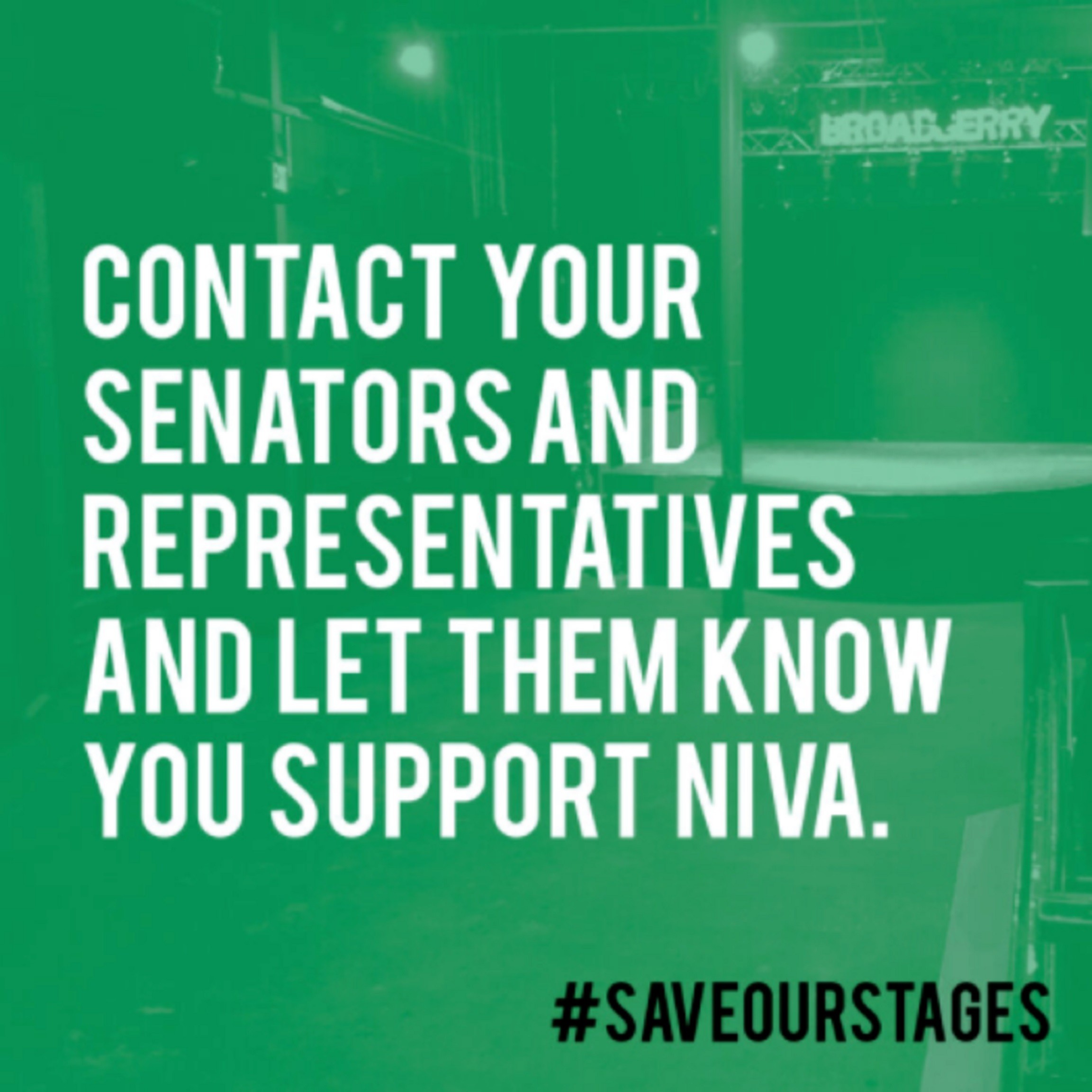 Support the Save Our Stages Act