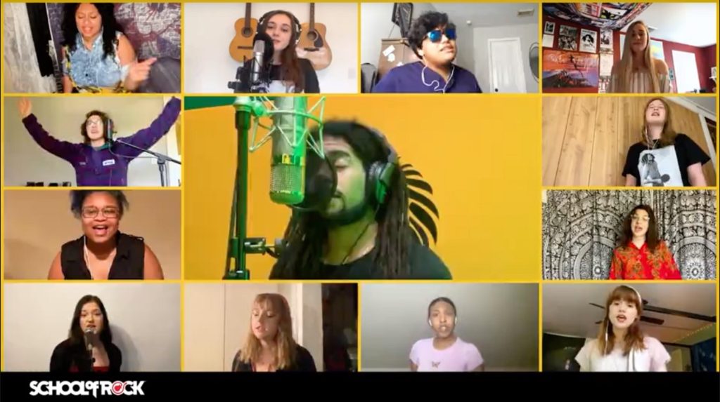 SCHOOL OF ROCK PARTNERS WITH SKIP MARLEY TO COVER BOB MARLEY'S "THREE LITTLE BIRDS"