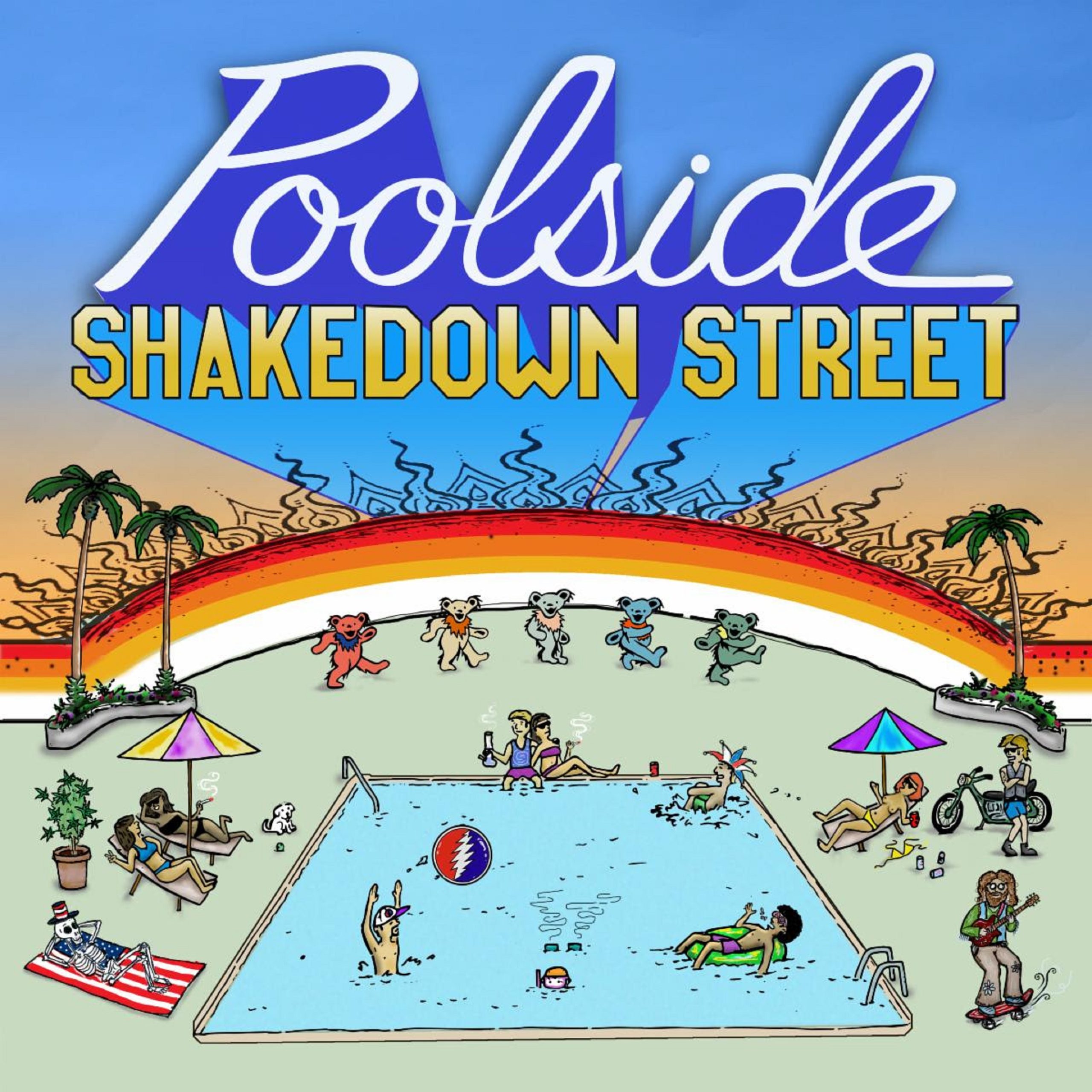 Poolside shares Shakedown Street for Jerry's Birthday