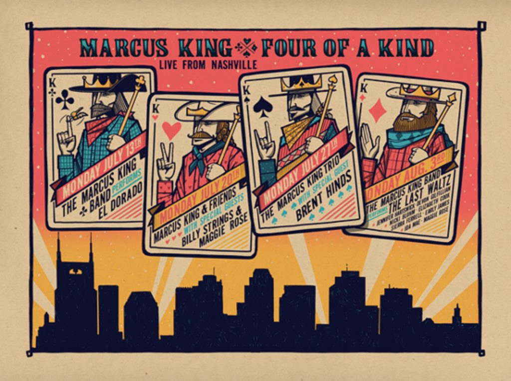 Marcus King announces 'Four Of A Kind – Live from Nashville'
