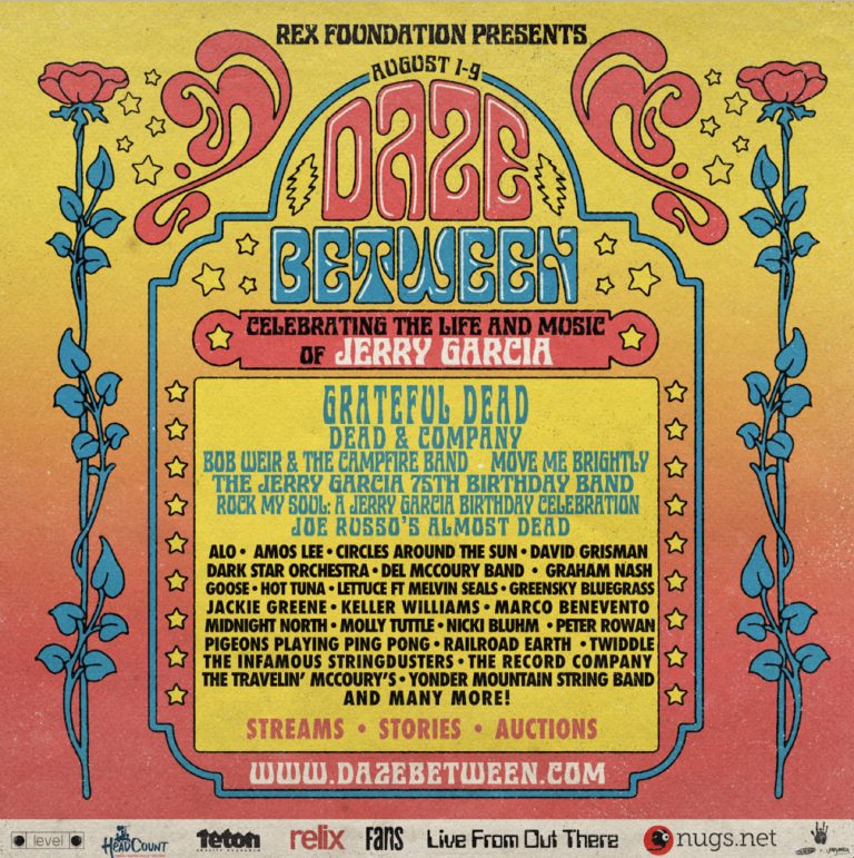 THE REX FOUNDATION AND THE JERRY GARCIA FAMILY ANNOUNCE "DAZE BETWEEN"