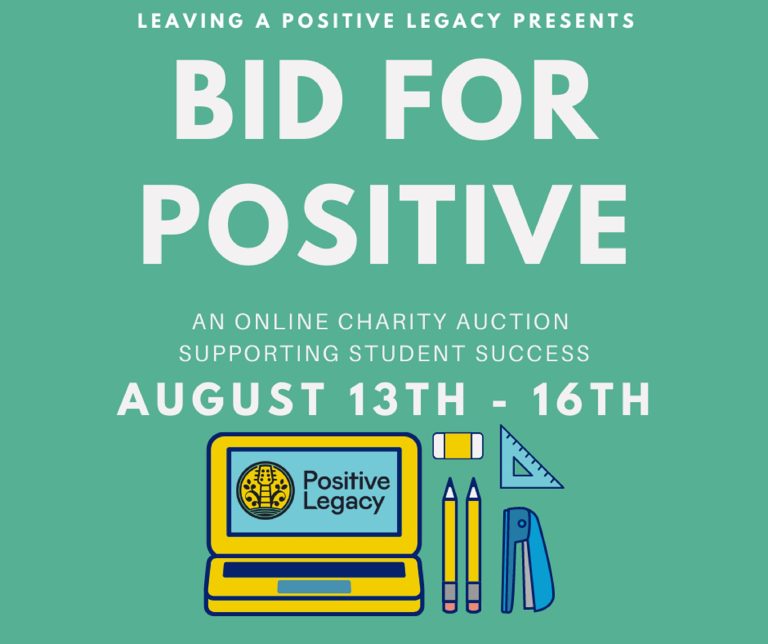 Positive Legacy Announces Rock Auction Benefitting Our Back To School Program