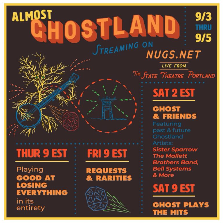 The Ghost of Paul Revere Announce 'Almost Ghostland' Virtual Festival – Labor Day Weekend