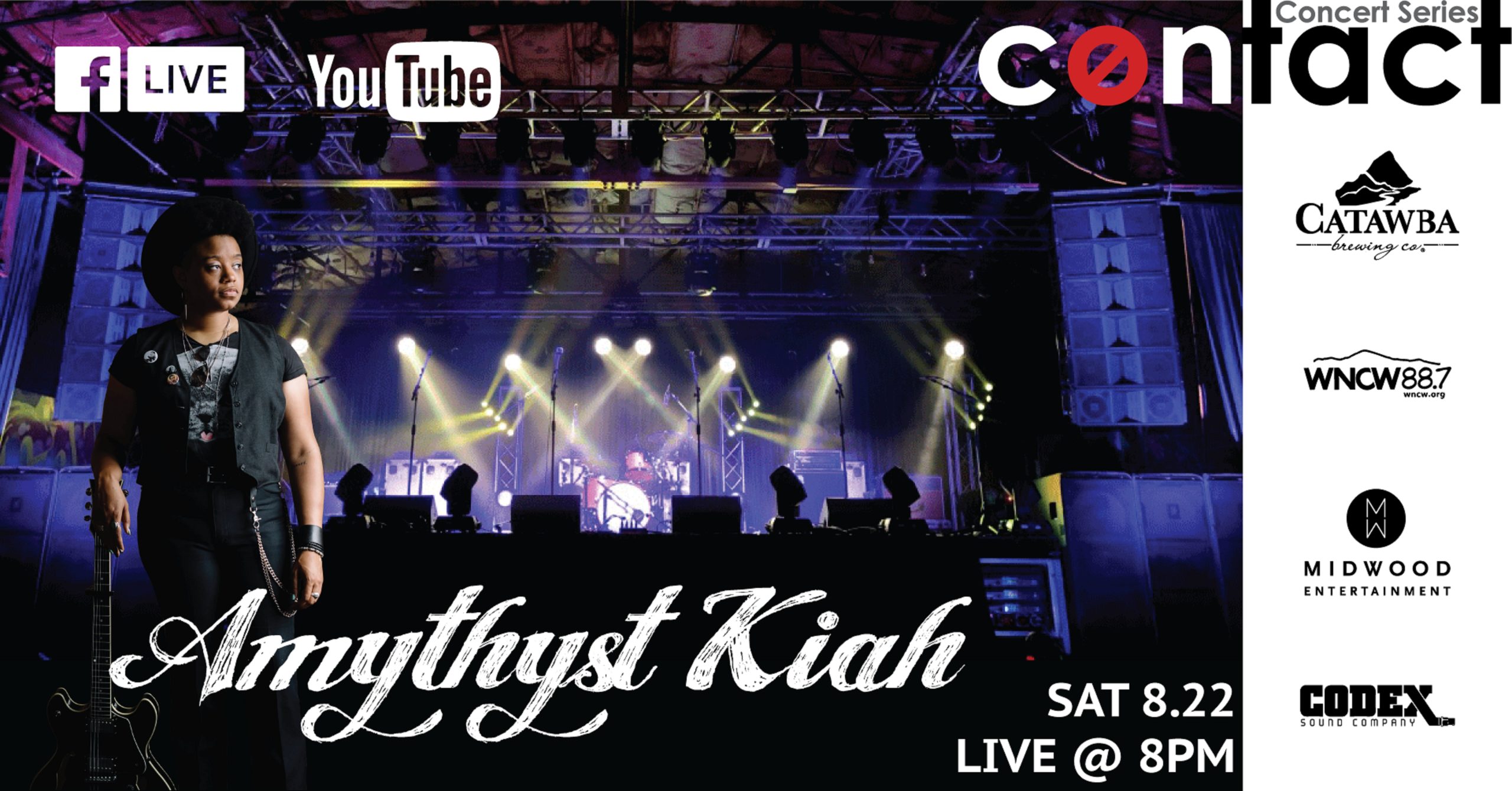 Amythyst Kiah Will Be Broadcasting Live From Codex Sound Company in Hickory, NC