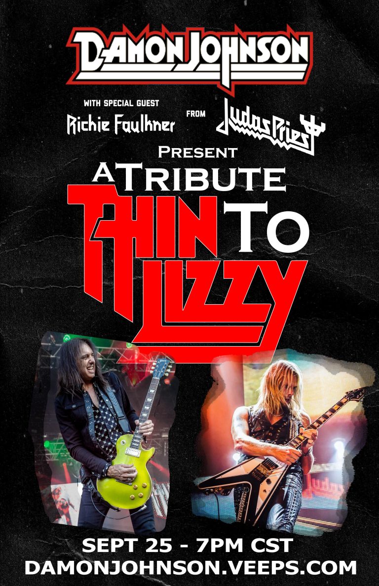 Damon Johnson announces "Thin Lizzy Live Tribute"