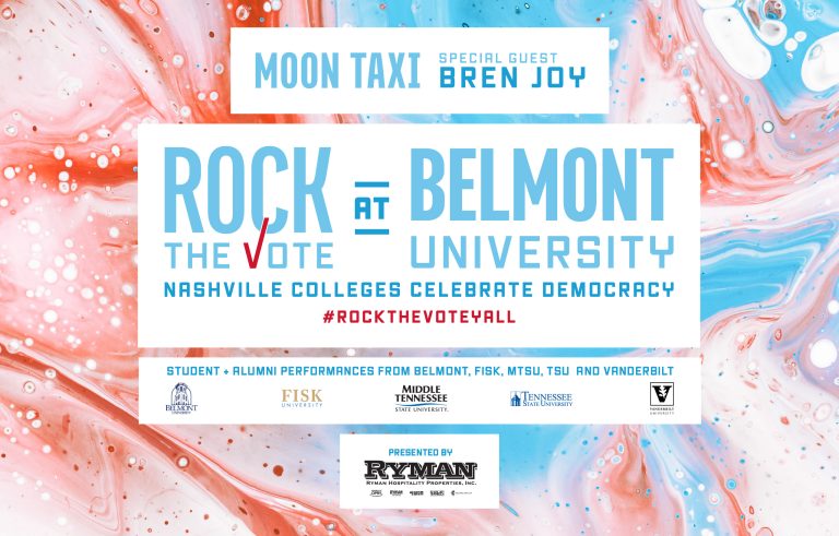 ‘Rock the Vote at Belmont University’ Set for Sept. 22 With Headliner Moon Taxi