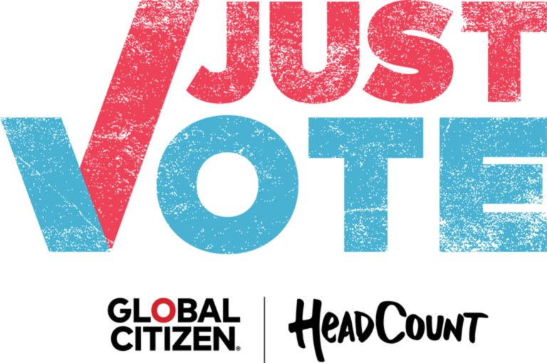 HeadCount & Global Citizen Announce JUST VOTE To Mobilize Young Voters