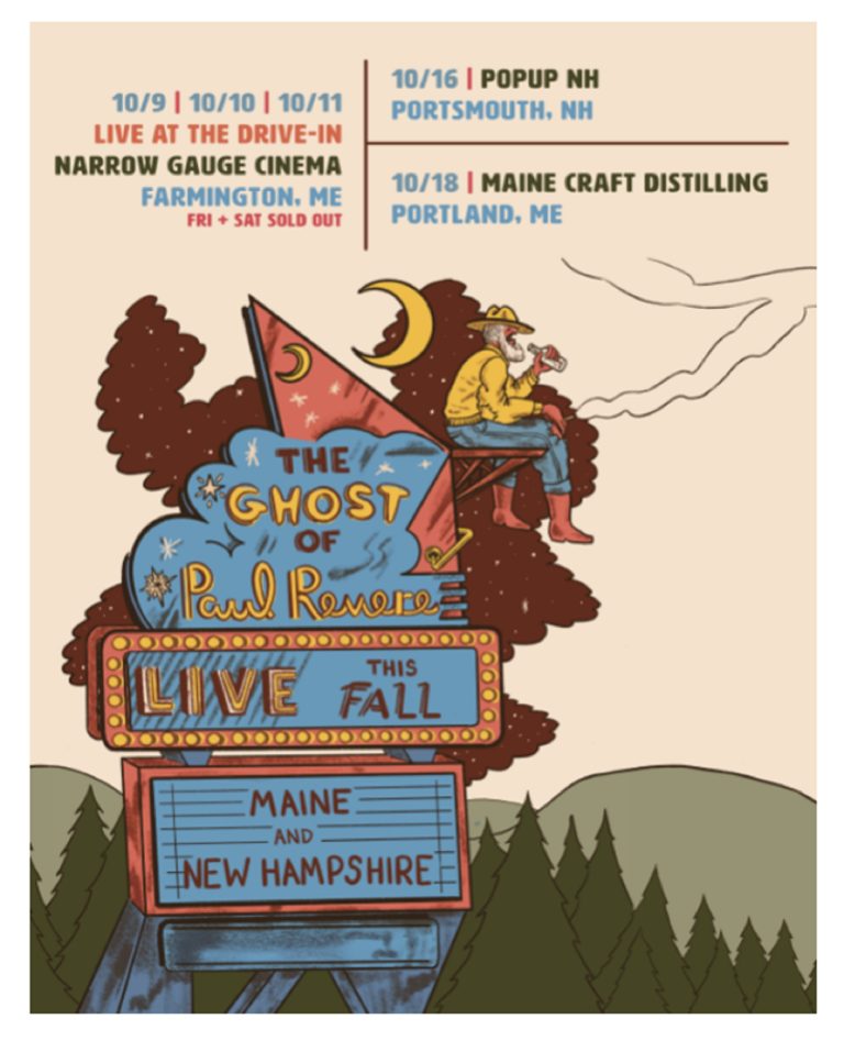 The Ghost of Paul Revere Announce Four Additional Socially-Distanced Shows