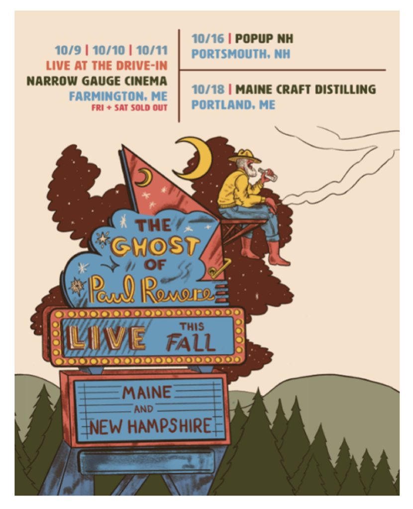 The Ghost of Paul Revere Announce Four Additional Socially-Distanced Shows