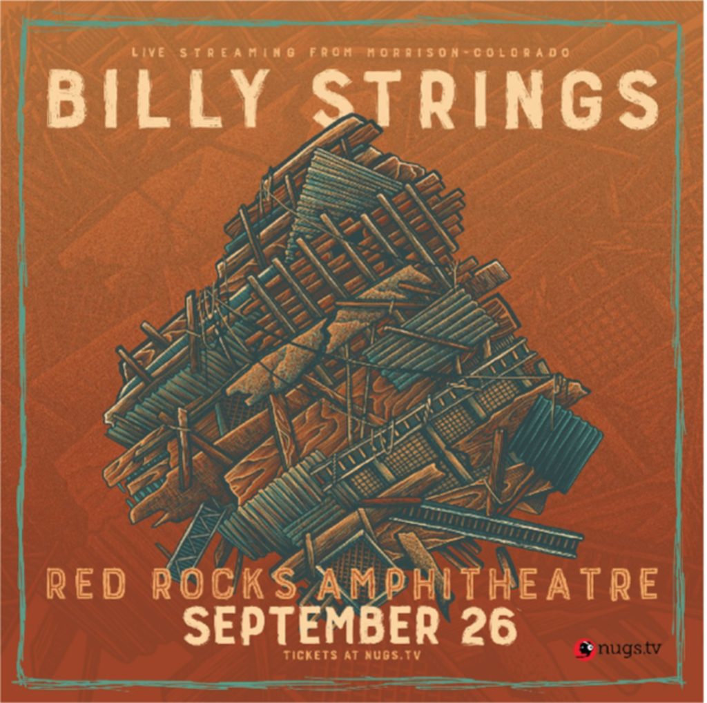 Billy Strings celebrates anniversary of 'Home' with surprise debut headline performance at Red Rocks Live Stream