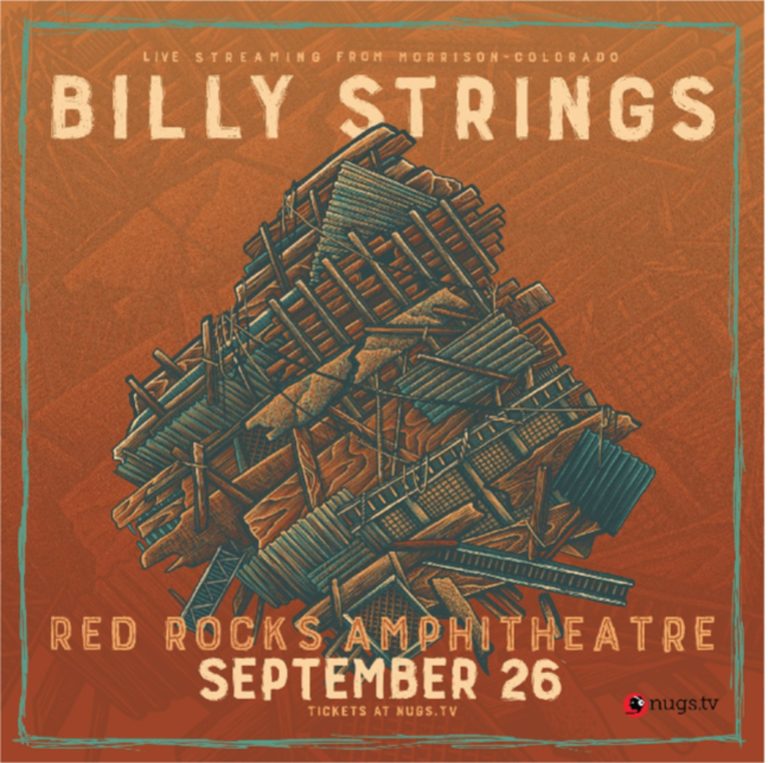 Billy Strings celebrates anniversary of 'Home' with surprise debut headline performance at Red Rocks Live Stream