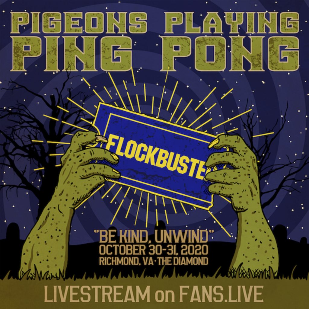 Pigeons Playing Ping Pong Announces "Flockbuster" Halloween Shows