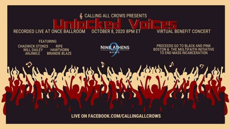 CALLING ALL CROWS 'Unlocked Voices' a Streaming Concert To Bring Awareness About Mass Incarceration