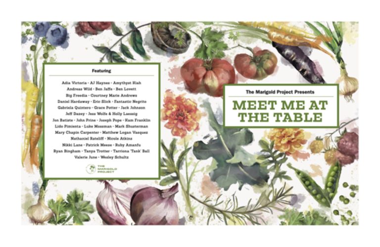 Nathaniel Rateliff's foundation The Marigold Project to release community cookbook Meet Me At The Table