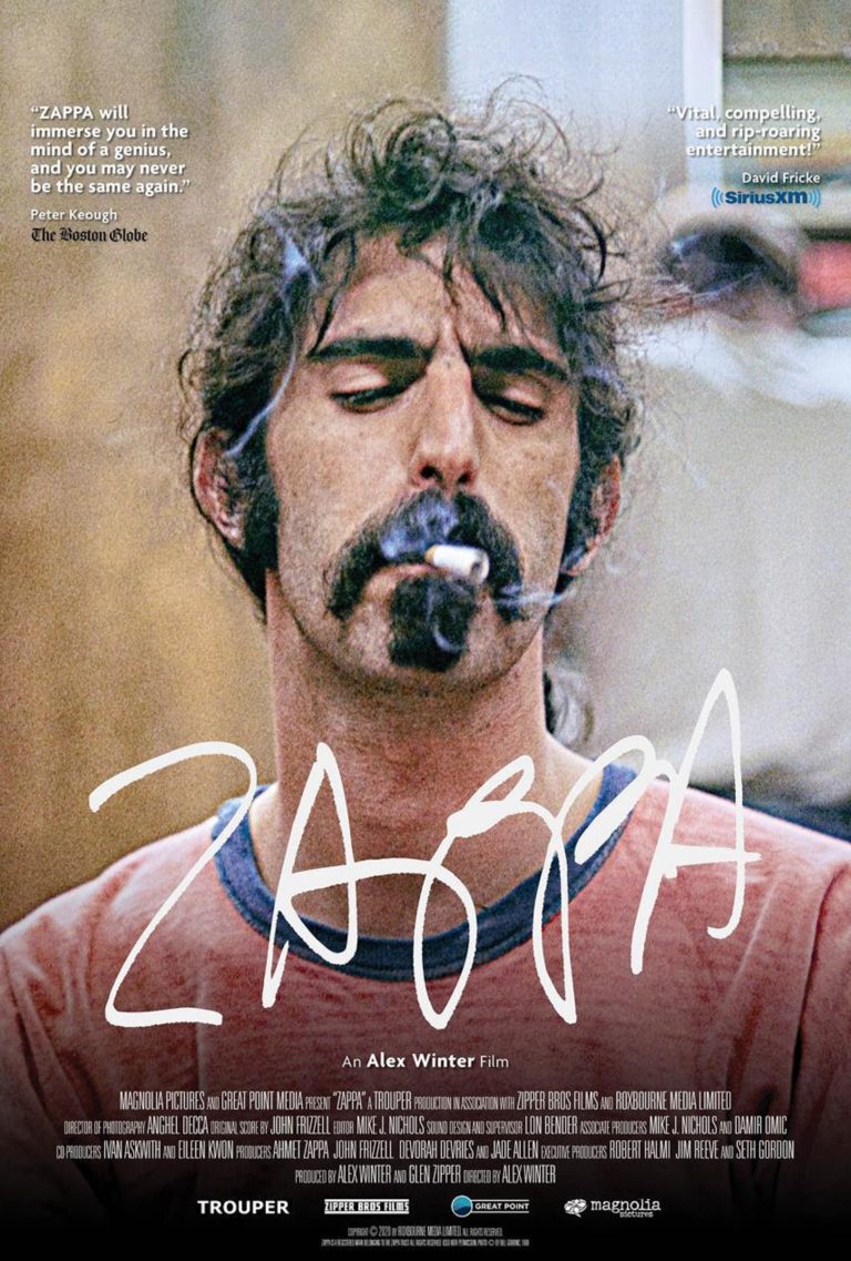 Magnolia Pictures will release ZAPPA everywhere November 27th, 2020
