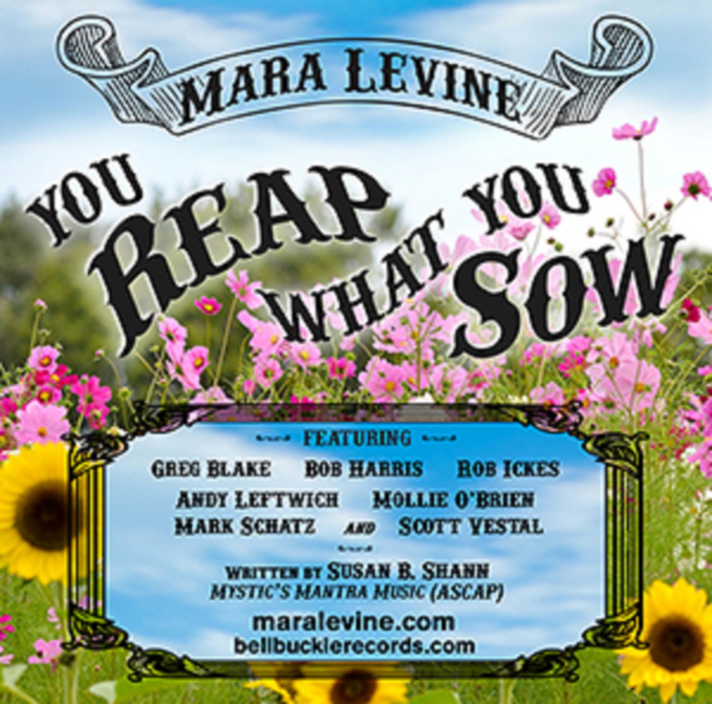 Mara Levine Releases Inspirational Video For Timely Single "You Reap What You Sow"