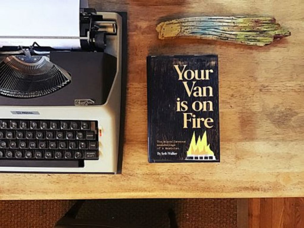Seth Walker Announces Memoir 'Your Van Is On Fire: The Miscellaneous Meanderings Of A Musician