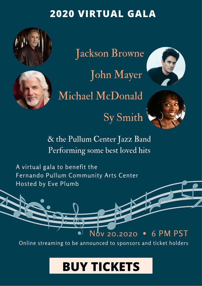 FPCAC 2020 Virtual Gala! featuring Jackson Browne, John Mayer, Michael McDonald, and Sy Smith