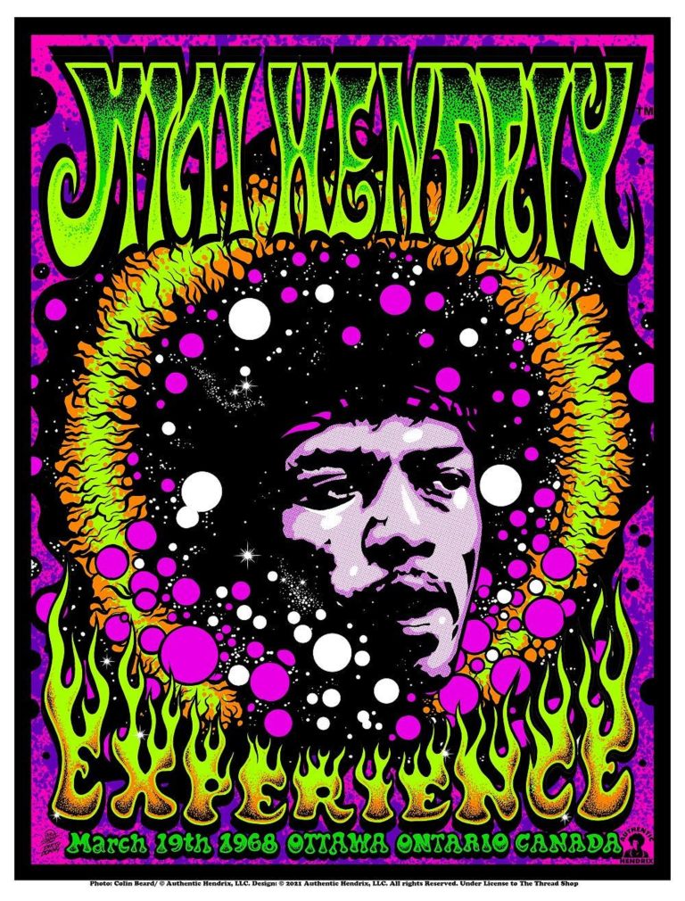 ECHO set to release limited edition print series of Jimi Hendrix 1/29