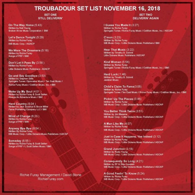 RICHIE FURAY Shares Live Performance Video Of Poco Classic “C’mon” From Double Album Out 4/2