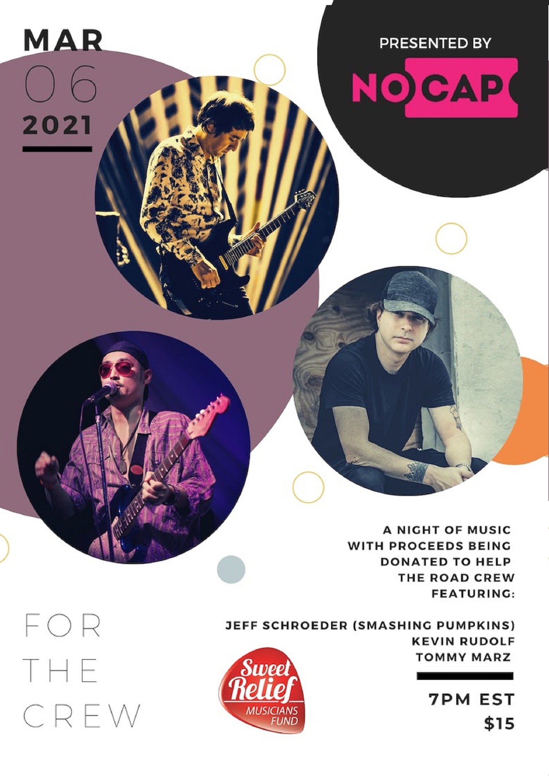 “For The Crew” Benefit Announced For March 6 Feat. Jeff Schroeder, Kevin Rudolf and Tommy Marz