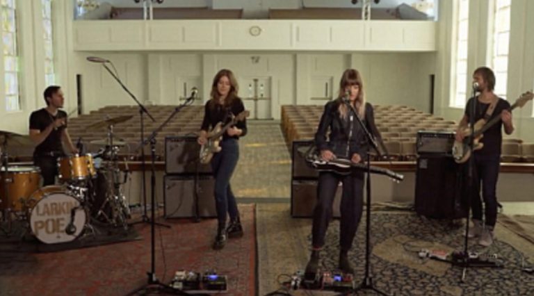 Larkin Poe performed on CBS This Morning Saturday Sessions