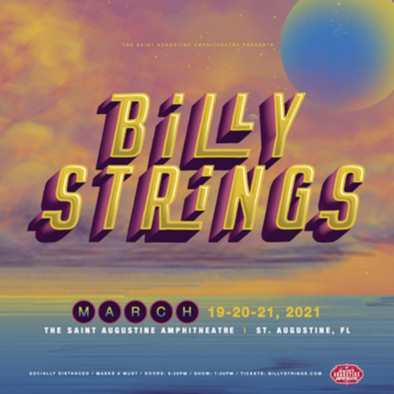 Billy Strings confirms Saint Augustine Amphitheatre socially-distanced concert series March 19-21