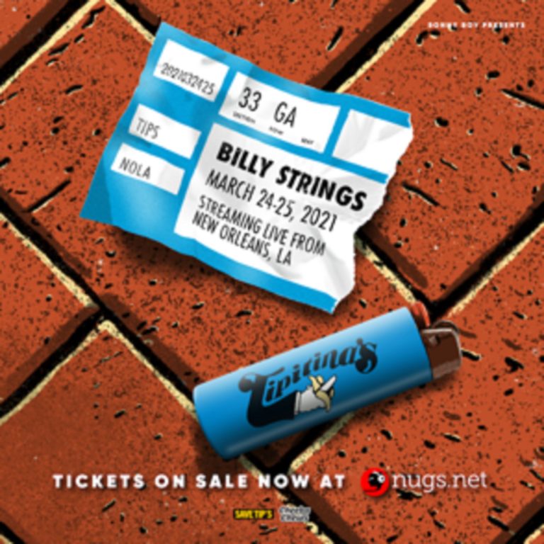 Billy Strings virtual concerts confirmed March 24-26, broadcasting live from iconic venues in New Orleans and Austin