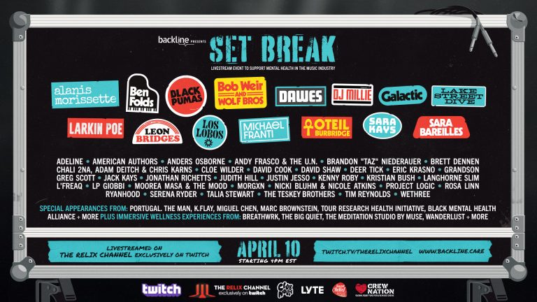 Backline Announces “Set Break” Livestream Event