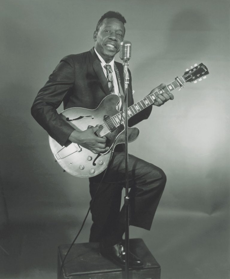 “Slim Harpo Lovell ES-330” – Celebrating the Legacy of Blues Musician James “Slim Harpo” Moore