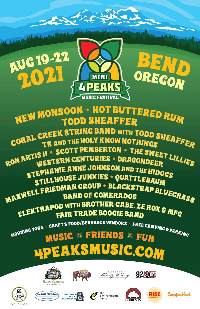 Announcing Bend’s Mini 4 Peaks Music Festival