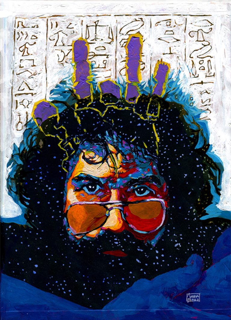 Portrait of Jerry to help fund Parkinson's charities!