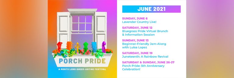 Bluegrass Pride To Kick Off Porch Pride with Lavender Country Live!